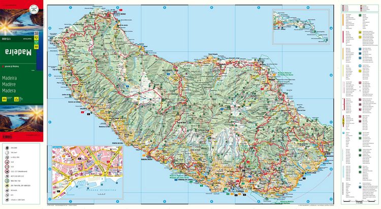 Produktbild: freytag & berndt Stra&szlig;enkarte Madeira 1:75.000