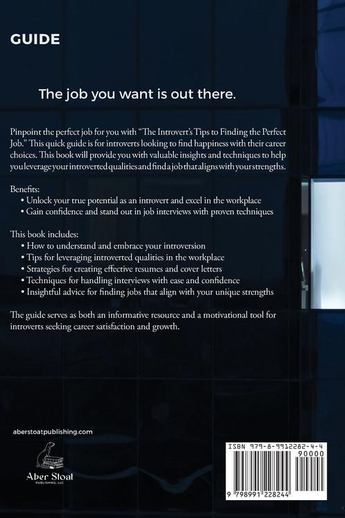 Produktbild: The Introvert's Tips to Finding the Perfect Job