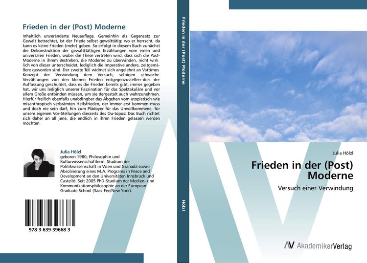Produktbild: Frieden in der (Post) Moderne