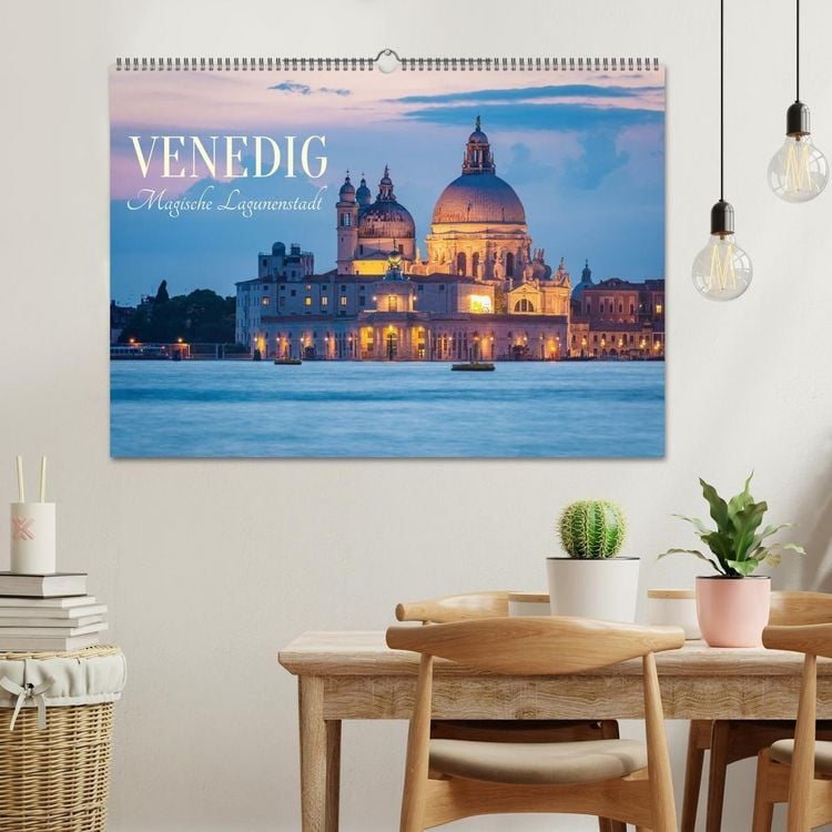 Produktbild: Venedig - Magische Lagunenstadt (Wandkalender 2026 DIN A2 quer), CALVENDO Monatskalender
