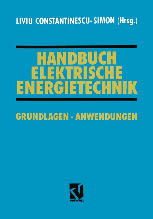 Produktbild: Handbuch Elektrische Energietechnik