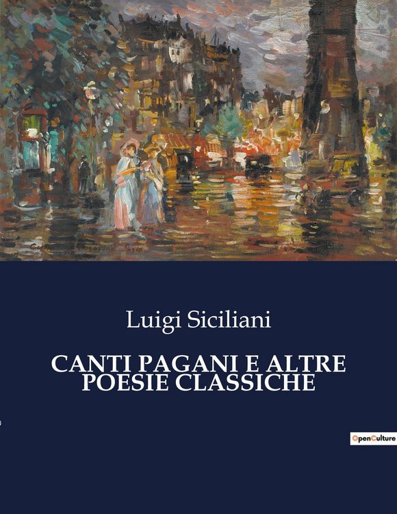 Produktbild: Canti Pagani E Altre Poesie Classiche