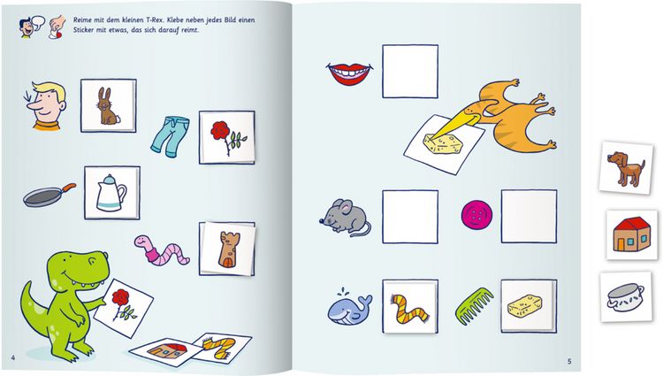 Produktbild: Sticker-Lernspa&szlig; (Dinosaurier)