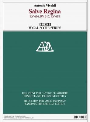 Produktbild: Salve Regina Rv616 Rv617 Rv618 Vocal Score Based on the Critical Edition