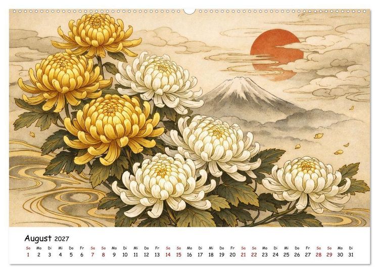 Produktbild: Jahreszeitenspiel (Wandkalender 2027 DIN A2 quer), CALVENDO Monatskalender