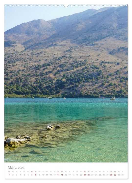 Produktbild: Kreta (hochwertiger Premium Wandkalender 2026 DIN A2 hoch), Kunstdruck in Hochglanz