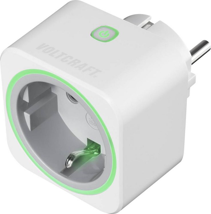 Produktbild: VOLTCRAFT SEM6500 Energiekosten-Messger&auml;t inkl. Funksteckdose, Datenexport, Datenloggerfunktion, Kostenprognose, TRMS, Stromtarif