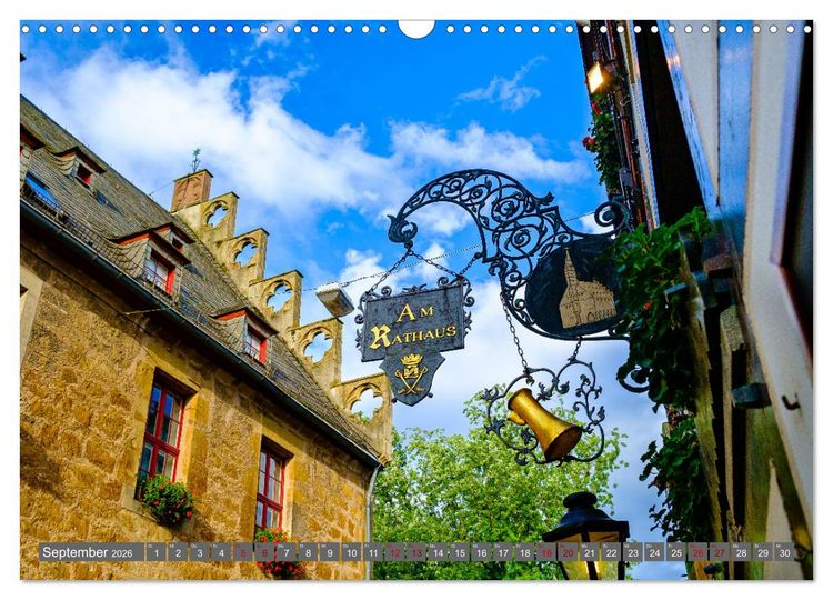 Produktbild: Ein Blick auf die Hansestadt Korbach (Wandkalender 2026 DIN A3 quer), CALVENDO Monatskalender