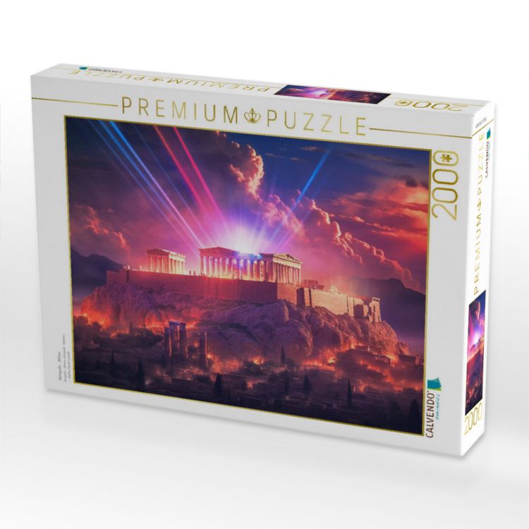Produktbild: CALVENDO Puzzle Akropolis - Athen | 2000 Teile Lege-Gr&ouml;&szlig;e 90x67cm Foto-Puzzle f&uuml;r gl&uuml;ckliche Stunden