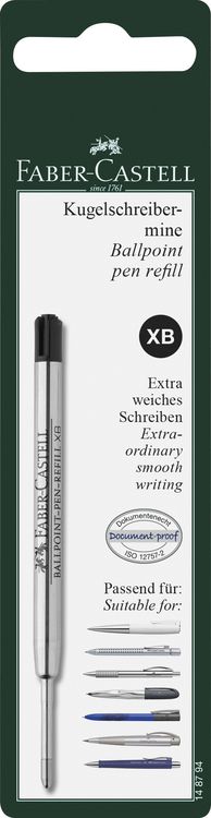 Produktbild: Faber-Castell Kugelschreibermine XB schwarz