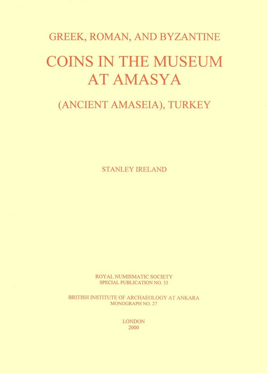 Produktbild: Greek, Roman and Byzantine coins in the Museum at Amasya (Ancient Amaseia), Turkey
