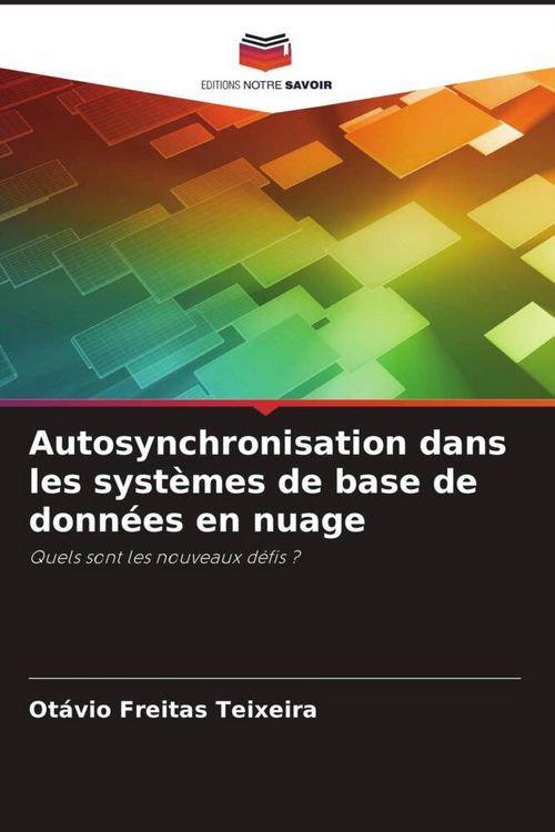 Produktbild: Autosynchronisation dans les syst&egrave;mes de base de donn&eacute;es en nuage
