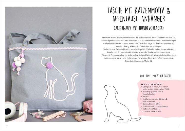 Produktbild: Deko-Ideen aus Strickschlauch