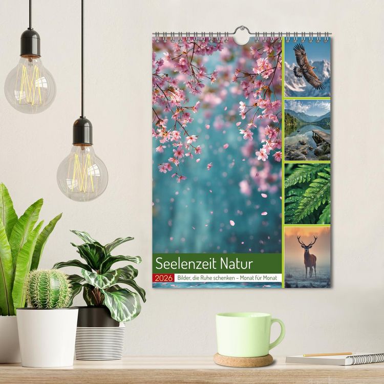 Produktbild: Seelenzeit Natur (Wandkalender 2026 DIN A4 hoch), CALVENDO Monatskalender