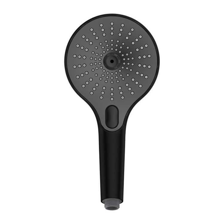 Produktbild: Duschkopf Mod. Ultimate Shower Schwarz/Grau, &Oslash; 13 cm