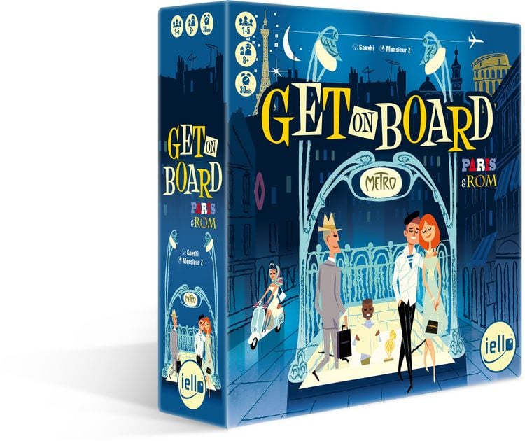Produktbild: Get on Board - Paris & Rom