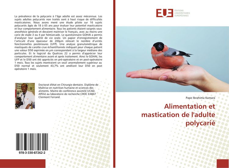Produktbild: Alimentation et mastication de l'adulte polycari&eacute;