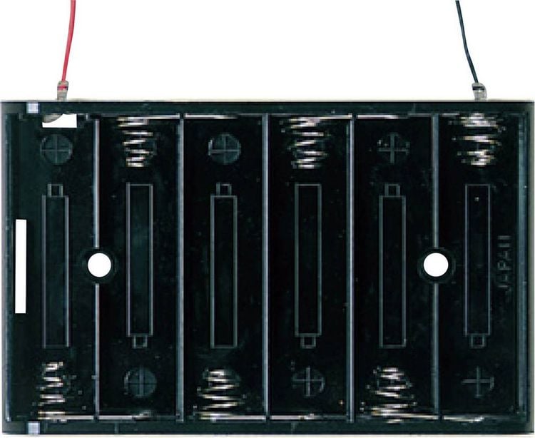 Produktbild: Takachi MP36 Batteriehalter 6x Mignon (AA) Kabel (L x B x H) 91 x 56 x 16mm