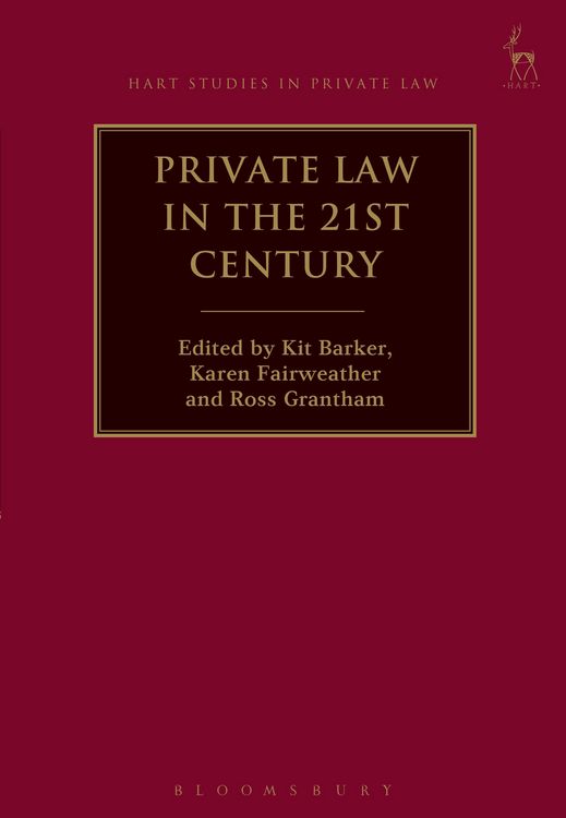 Produktbild: Private Law in the 21st Century