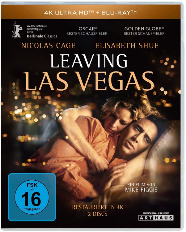 Produktbild: Leaving Las Vegas (4K Ultra HD+Blu-ray)