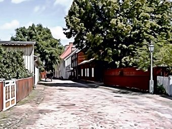 Produktbild: CALVENDO Puzzle Landleben in Schweden | 1000 Teile Lege-Gr&ouml;&szlig;e 64x48cm Foto-Puzzle f&uuml;r gl&uuml;ckliche Stunden