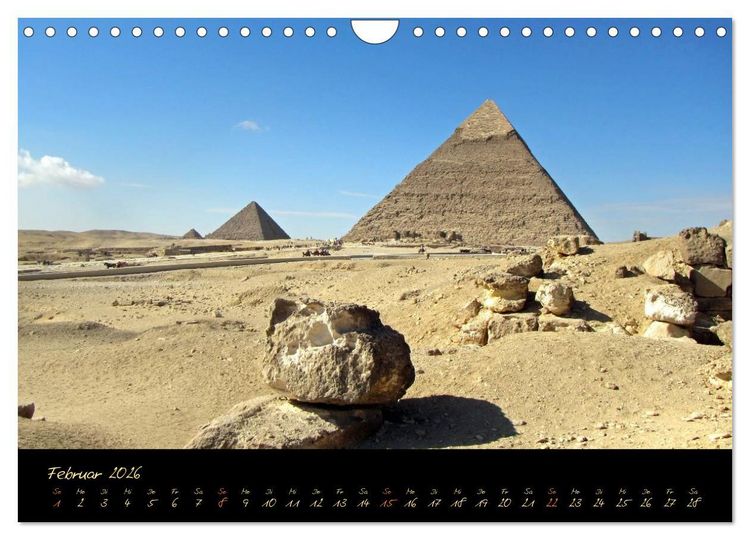 Produktbild: &Auml;gypten - Eine Entdeckungsreise (Wandkalender 2026 DIN A4 quer), CALVENDO Monatskalender