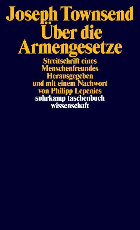Produktbild: &Uuml;ber die Armengesetze