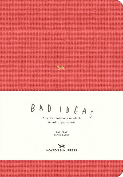 Produktbild: A Notebook for Bad Ideas (Large / Red / Unlined)