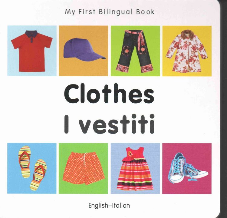 Produktbild: Milet Publishing: My First Bilingual Book-Clothes (English-I