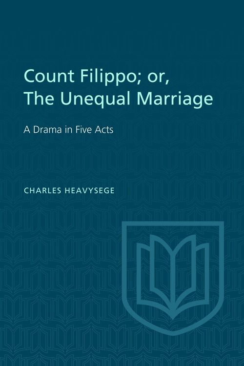 Produktbild: Count Filippo; Or the Unequal Marriage
