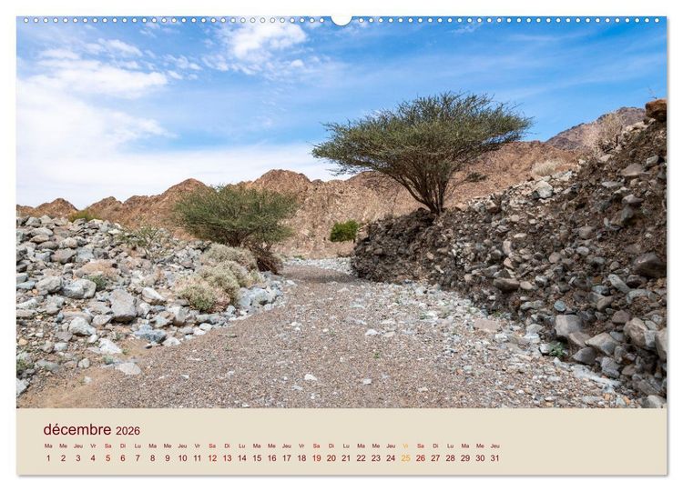 Produktbild: Entre pierres et sable (Calendrier mural 2026 DIN A2 vertical), CALVENDO calendrier mensuel
