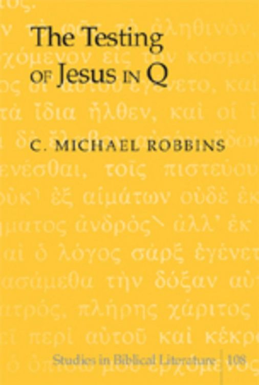 Produktbild: The Testing of Jesus in Q