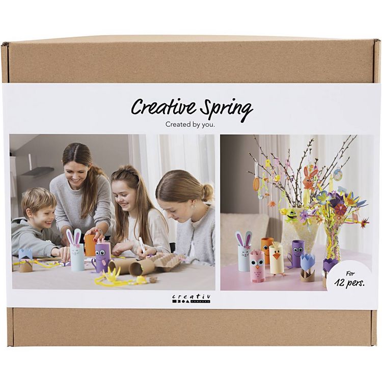 Produktbild: Creativ Company Mega Kreativ Mix Kreativer Fr&uuml;hling, Fr&uuml;hlingsfarben