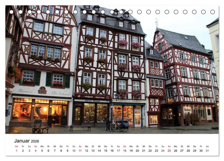 Produktbild: Bernkastel-Kues an der Mosel (Tischkalender 2026 DIN A5 quer), CALVENDO Monatskalender