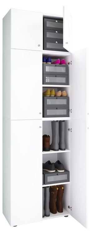 Produktbild: XXL Schuhschrank Kleiderschrank Schrank Lona 5f A
