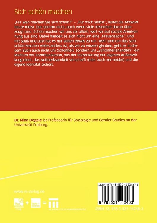 Produktbild: Sich sch&ouml;n machen