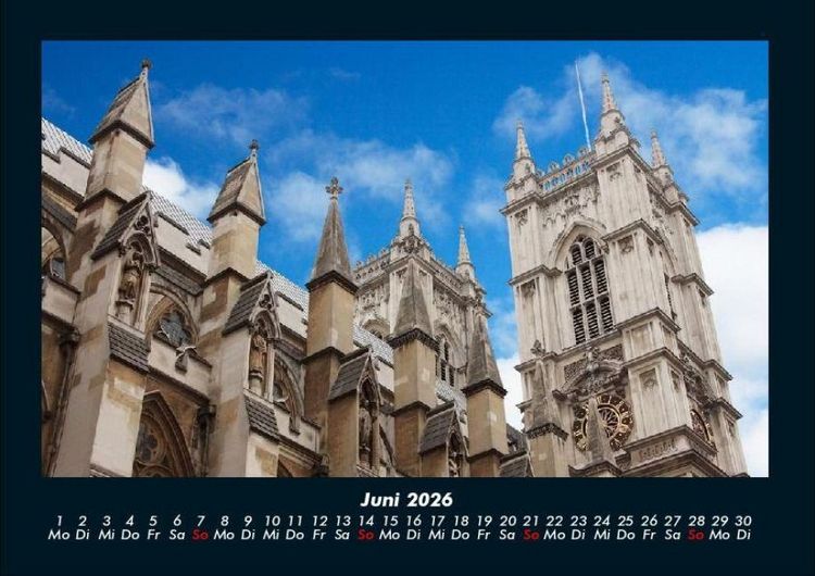 Produktbild: Londons sch&ouml;nste Seiten 2026 Fotokalender DIN A4