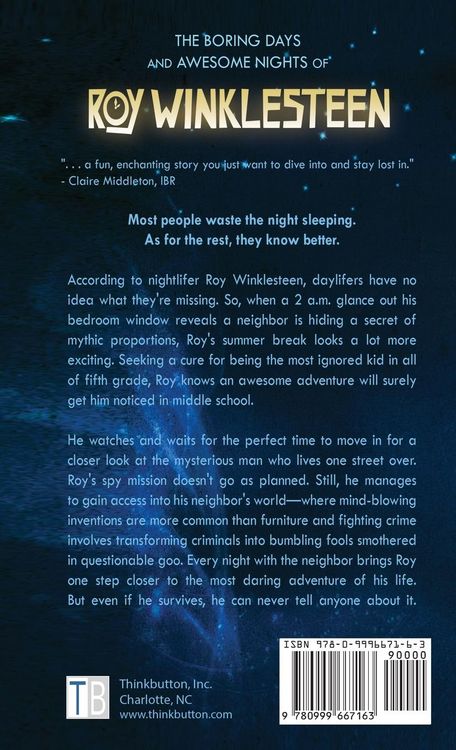Produktbild: The Boring Days and Awesome Nights of Roy Winklesteen