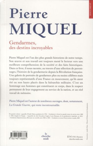Produktbild: Gendarmes, des destins incroyables