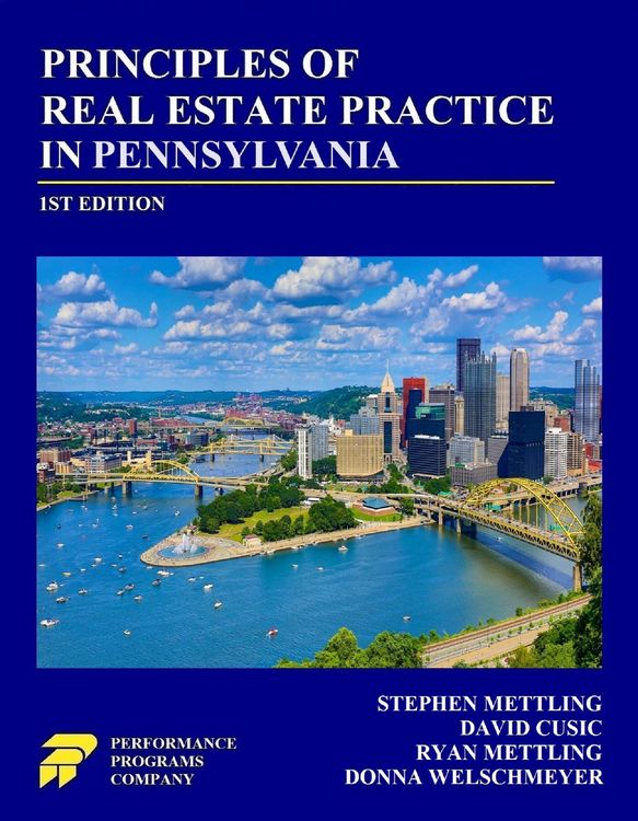Produktbild: Principles of Real Estate Practice in Pennsylvania: 1st Edition