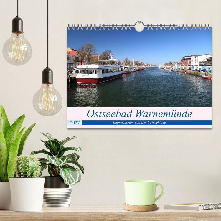 Produktbild: Ostseebad Warnem&uuml;nde (Wandkalender 2027 DIN A4 quer), CALVENDO Monatskalender