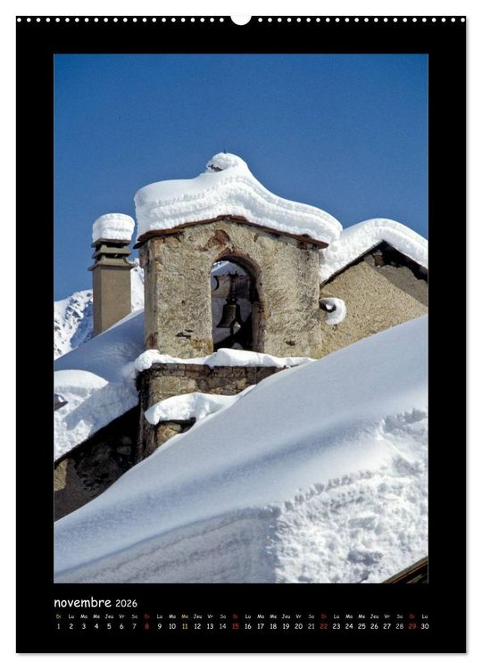 Produktbild: La vall&eacute;e de la Clar&eacute;e Hautes-Alpes (Calendrier mural 2026 DIN A2 horizontal) calendrier de bureau