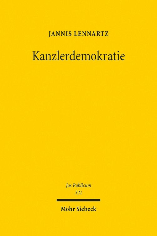 Produktbild: Kanzlerdemokratie