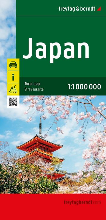 Produktbild: freytag & berndt Stra&szlig;enkarte Japan 1:1 Mio.
