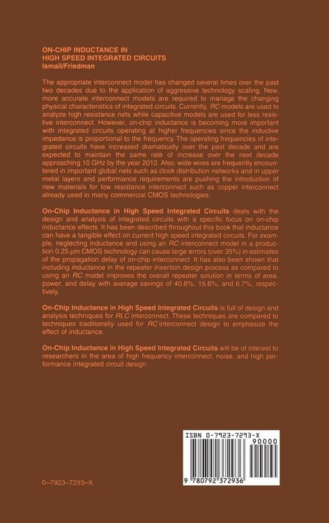 Produktbild: On-Chip Inductance in High Speed Integrated Circuits