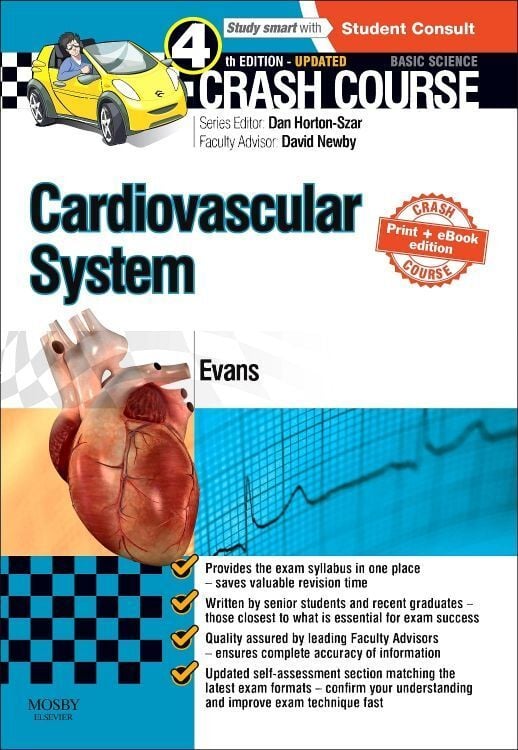 Produktbild: Evans, J: Crash Course Cardiovascular System Updated Print +