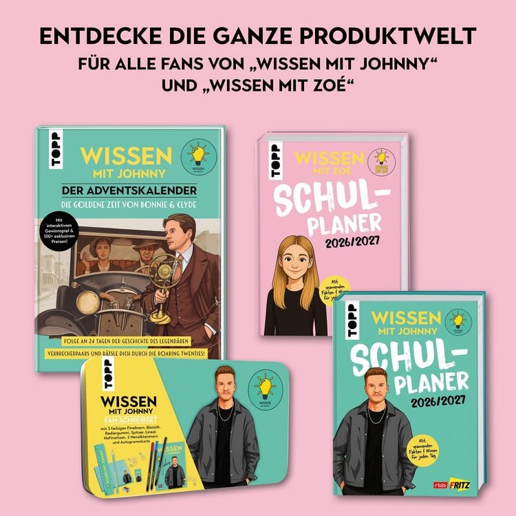 Produktbild: Wissen mit Zo&eacute;: Schulplaner 2026/2027