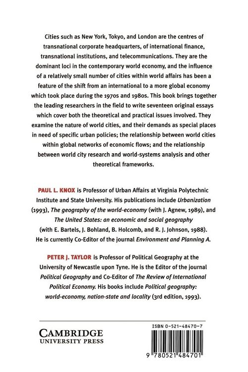 Produktbild: World Cities in a World-System
