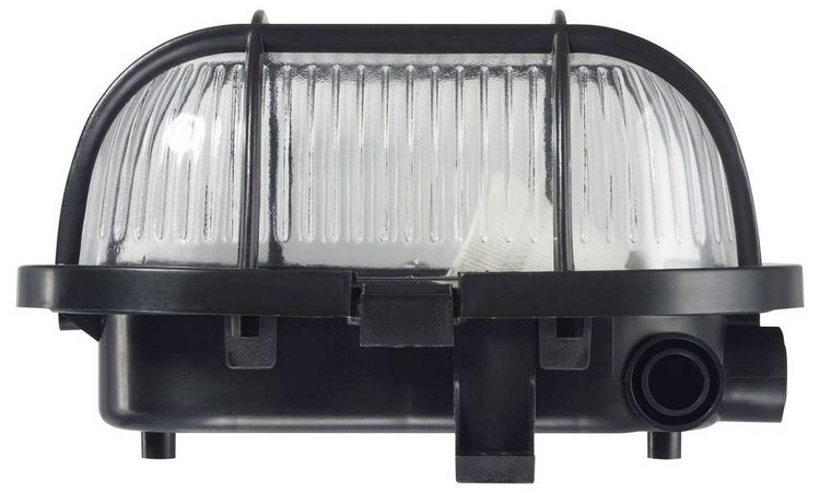 Produktbild: Sygonix Feuchtraumleuchte E27 60W Schwarz