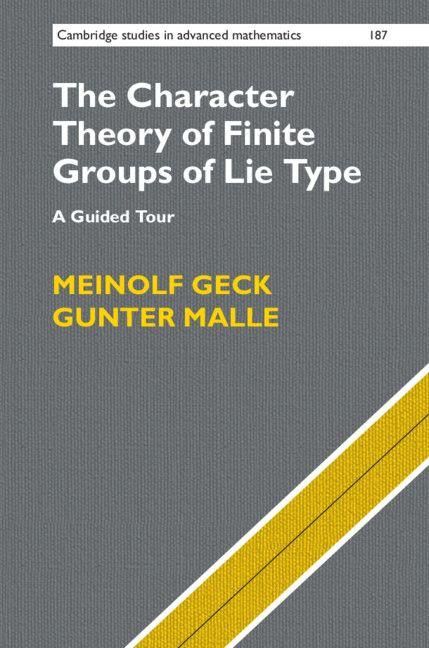Produktbild: The Character Theory of Finite Groups of Lie Type